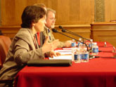 Ruth Levine testifying before the Senate Foreign Relations Committee