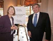 CGD President Nancy Birdsall and World Bank President Paul Wolfowitz