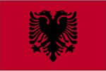 flag of Albania