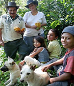 Farmers in Colombia