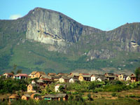 Mountain Town, Madagascar 
