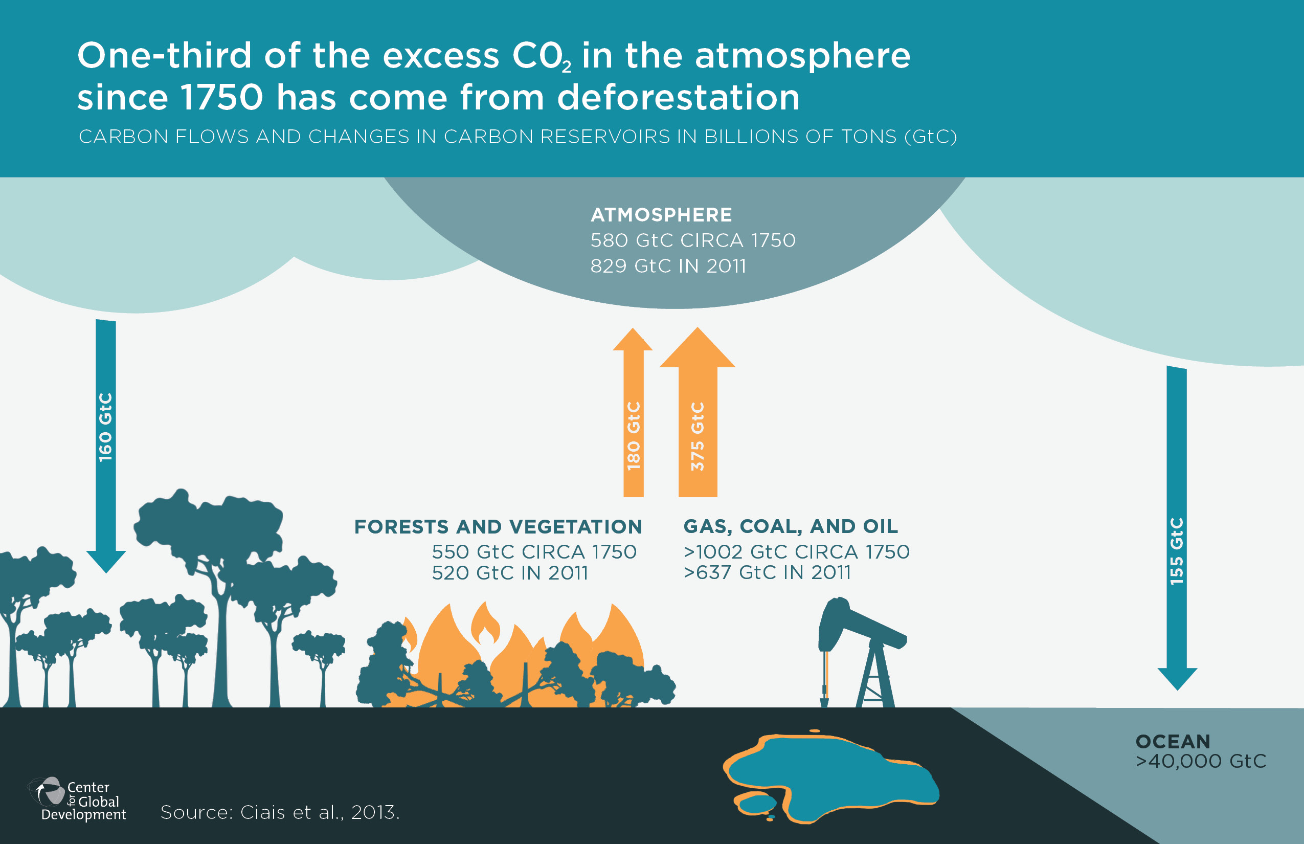 Where does deforestation occur?