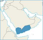 map of Yemen