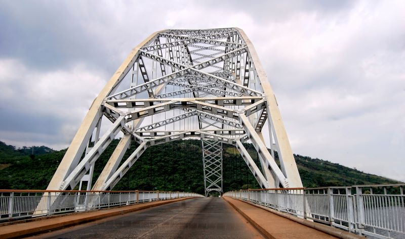 An image of a bridge in West Africa 