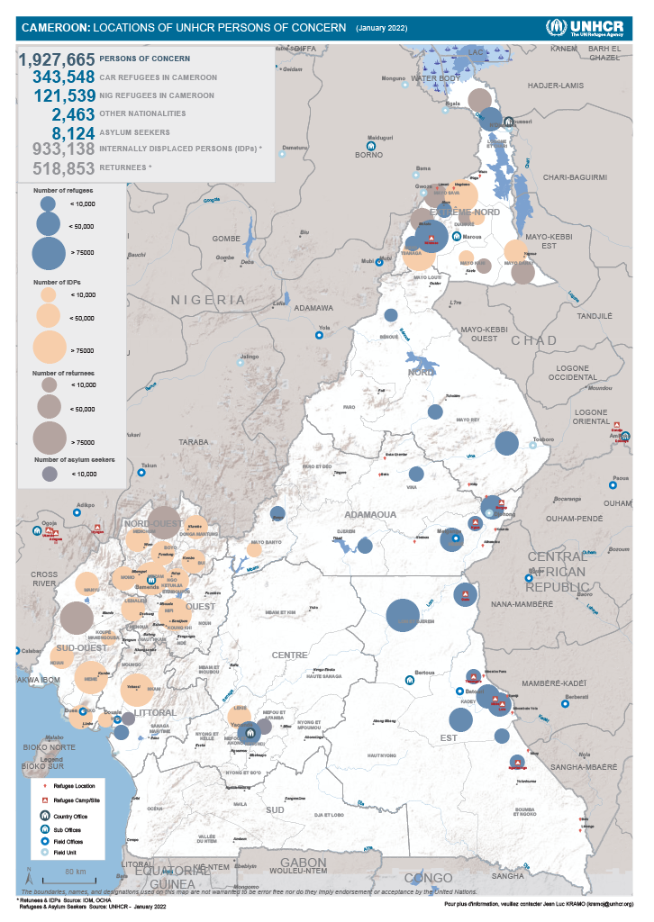 Responding to multiple crises: Figure 1. A map of Cameroon
Responding to multiple crises: Figure 1. A map of Cameroon