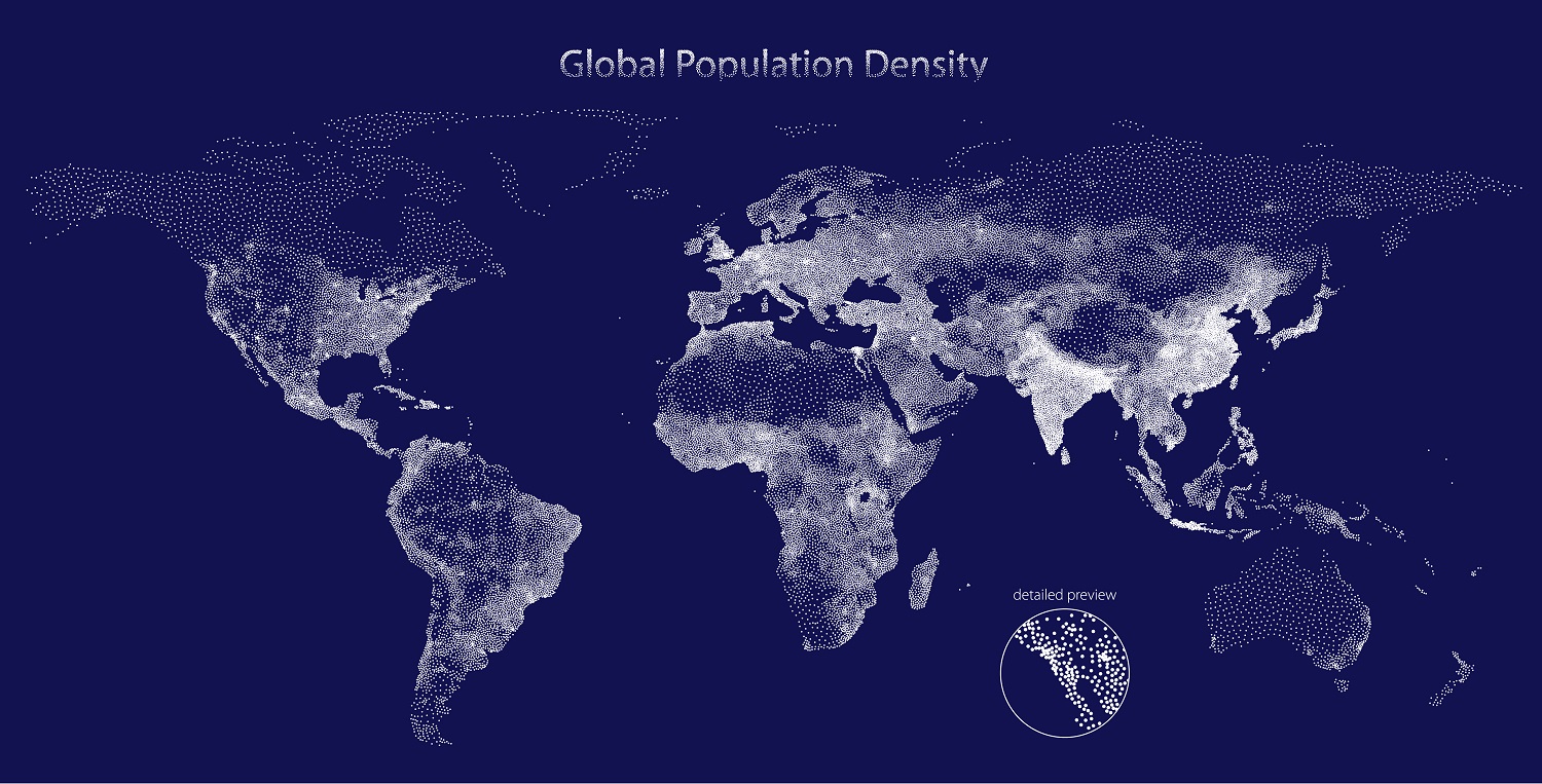 Image of population density