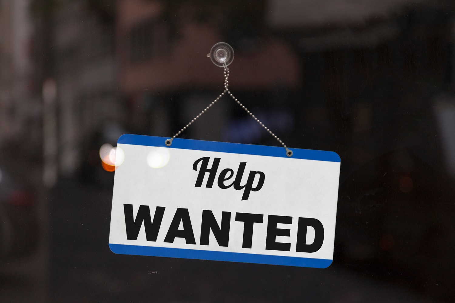 Help wanted sign