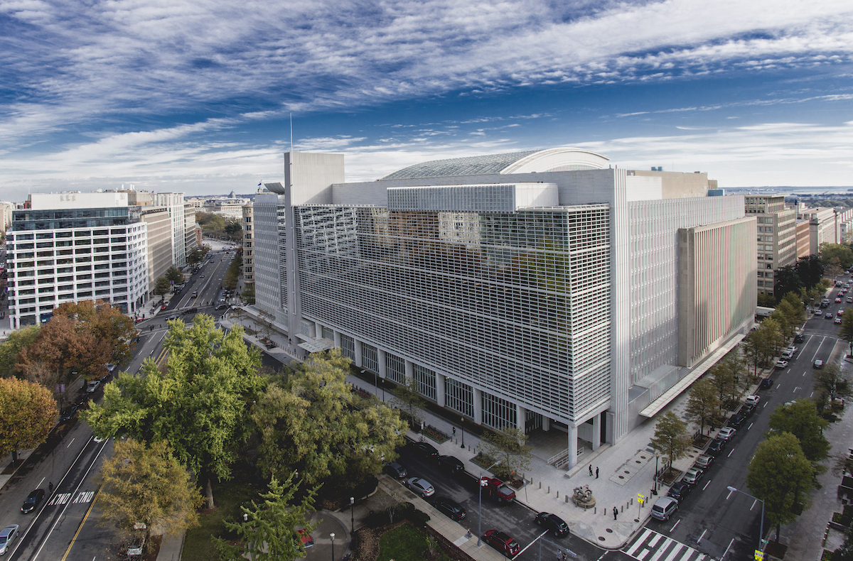 Overview of World Bank Group headquarters. Photo: Franz Mahr / World Bank