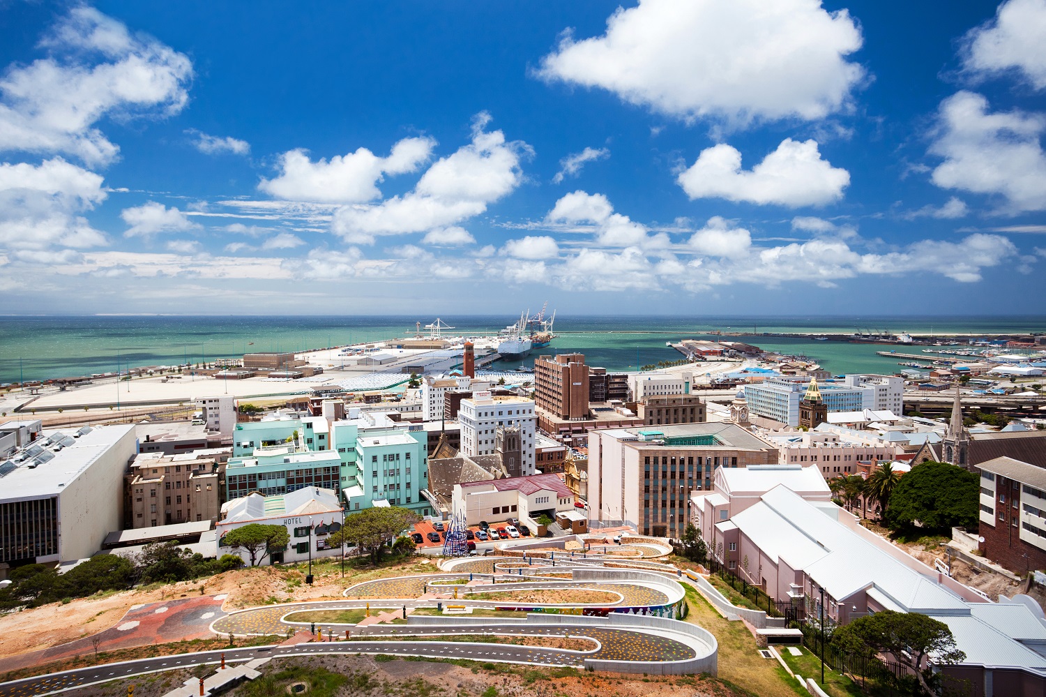 cityscape of Port Elizabeth, South Africa