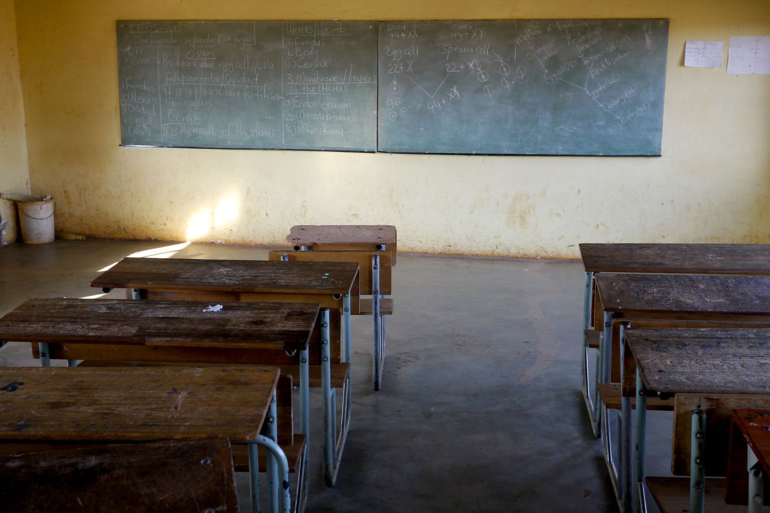 classroom in africa