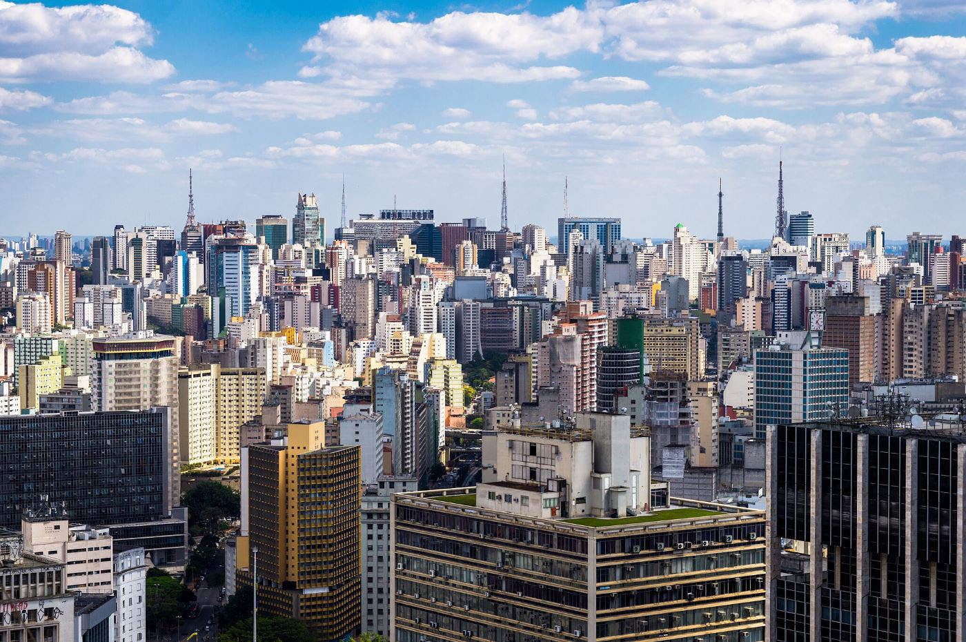 Sao Paulo skyline
