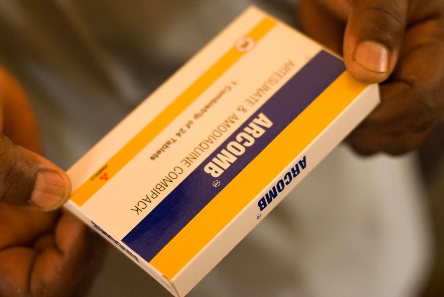 Malaria medication. 