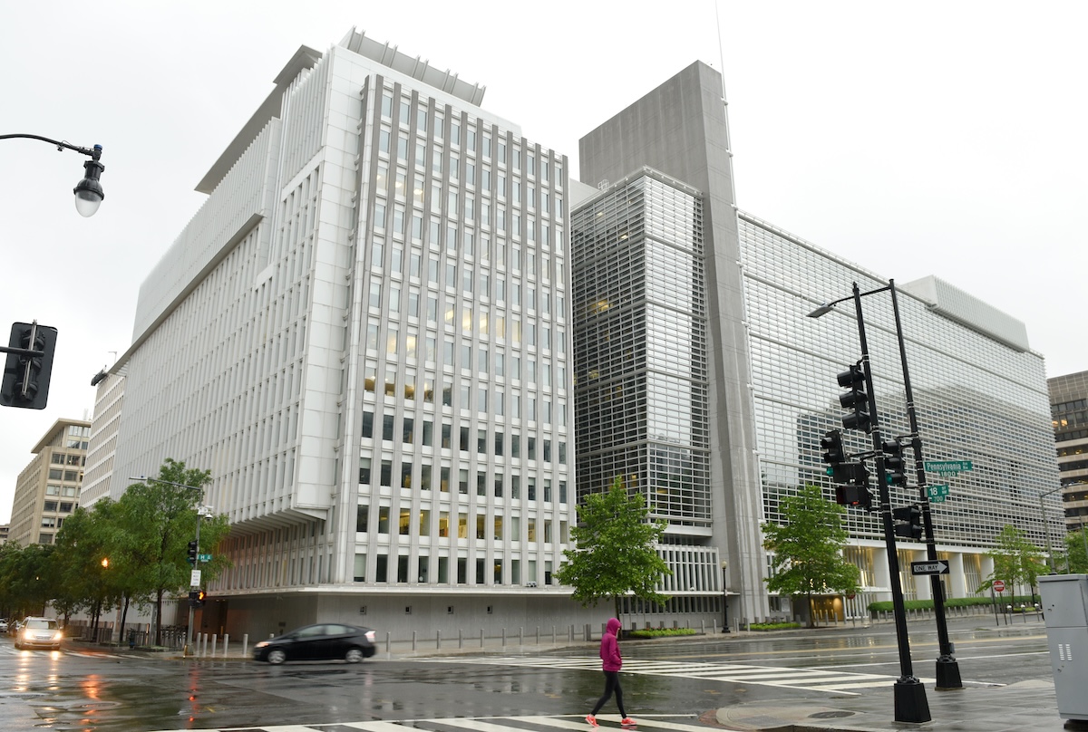 Photo of the World Bank headquarters