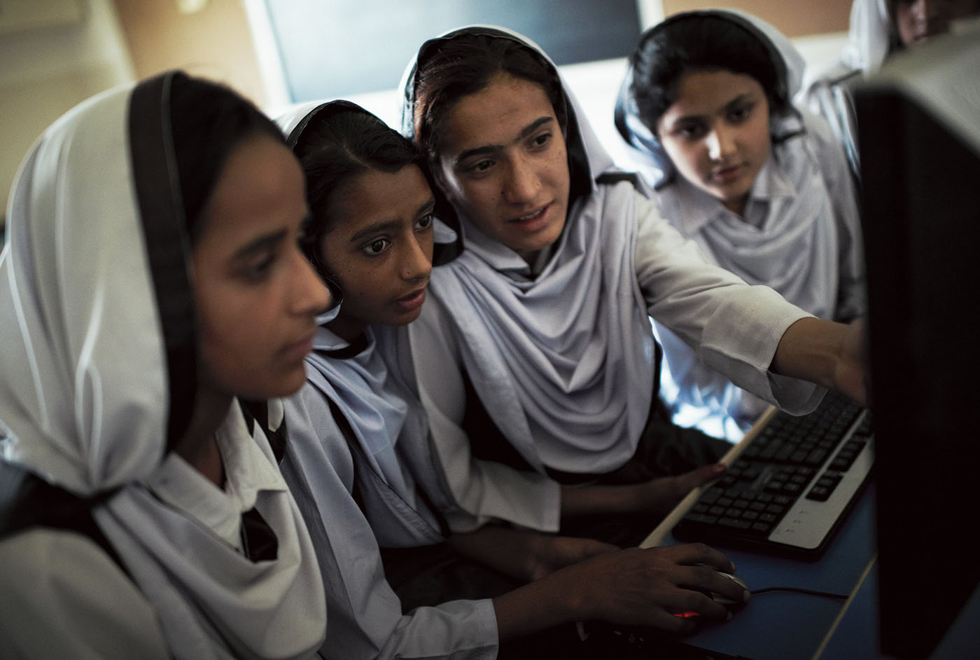 School girls in Pakistan