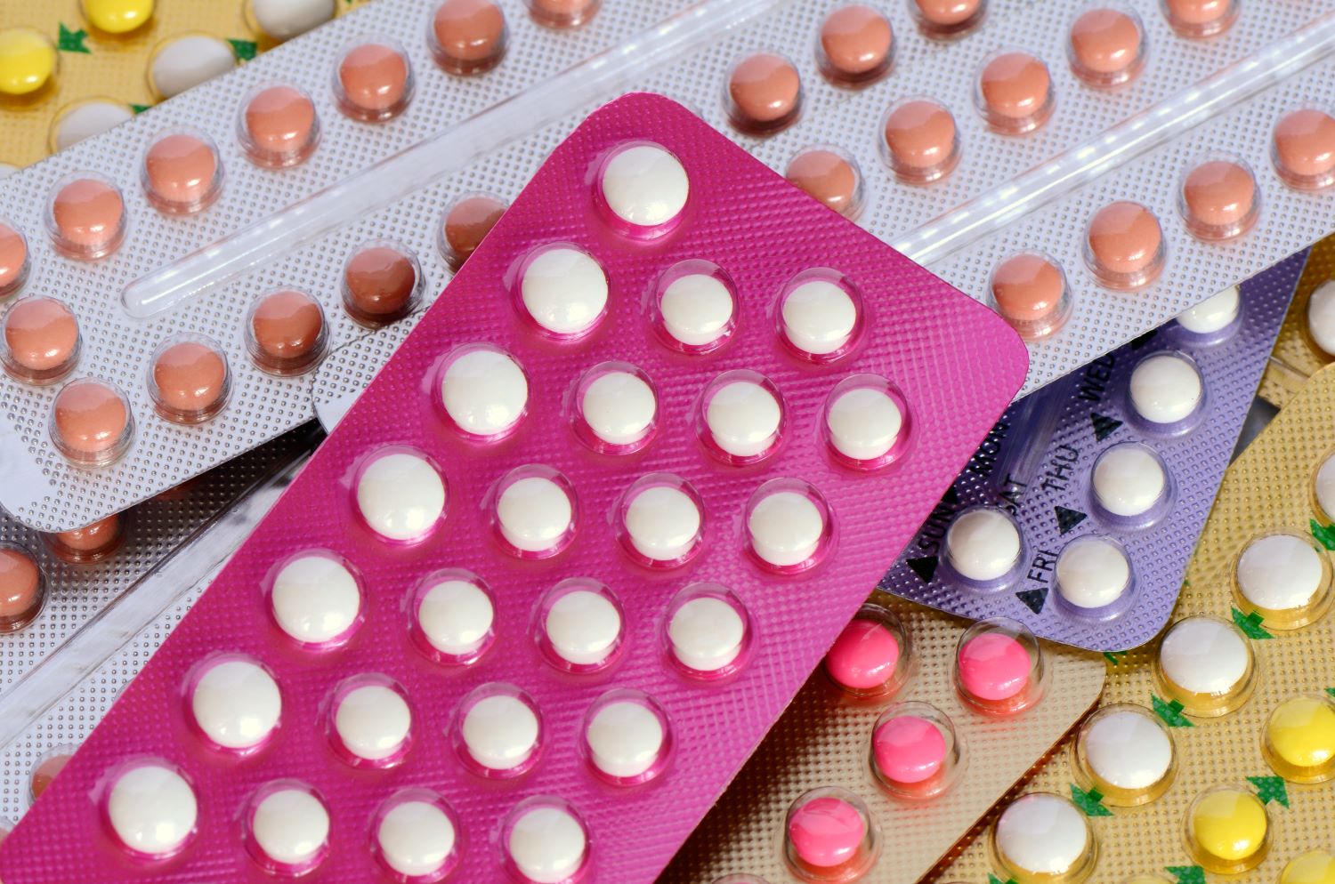 28 tablets contraceptive pills strip.