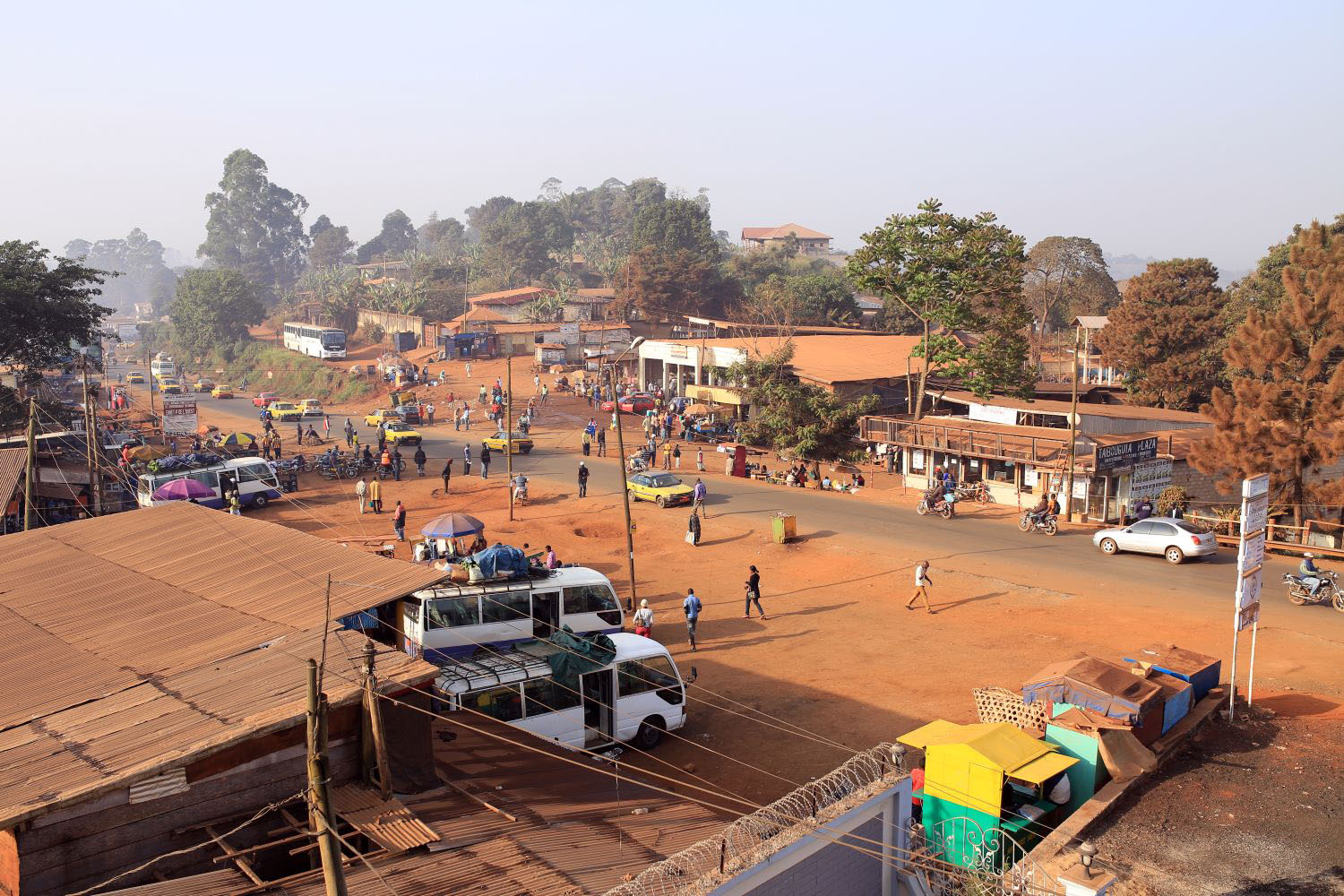  small village near to Bamenda City, on the road to Douala in Cameroon