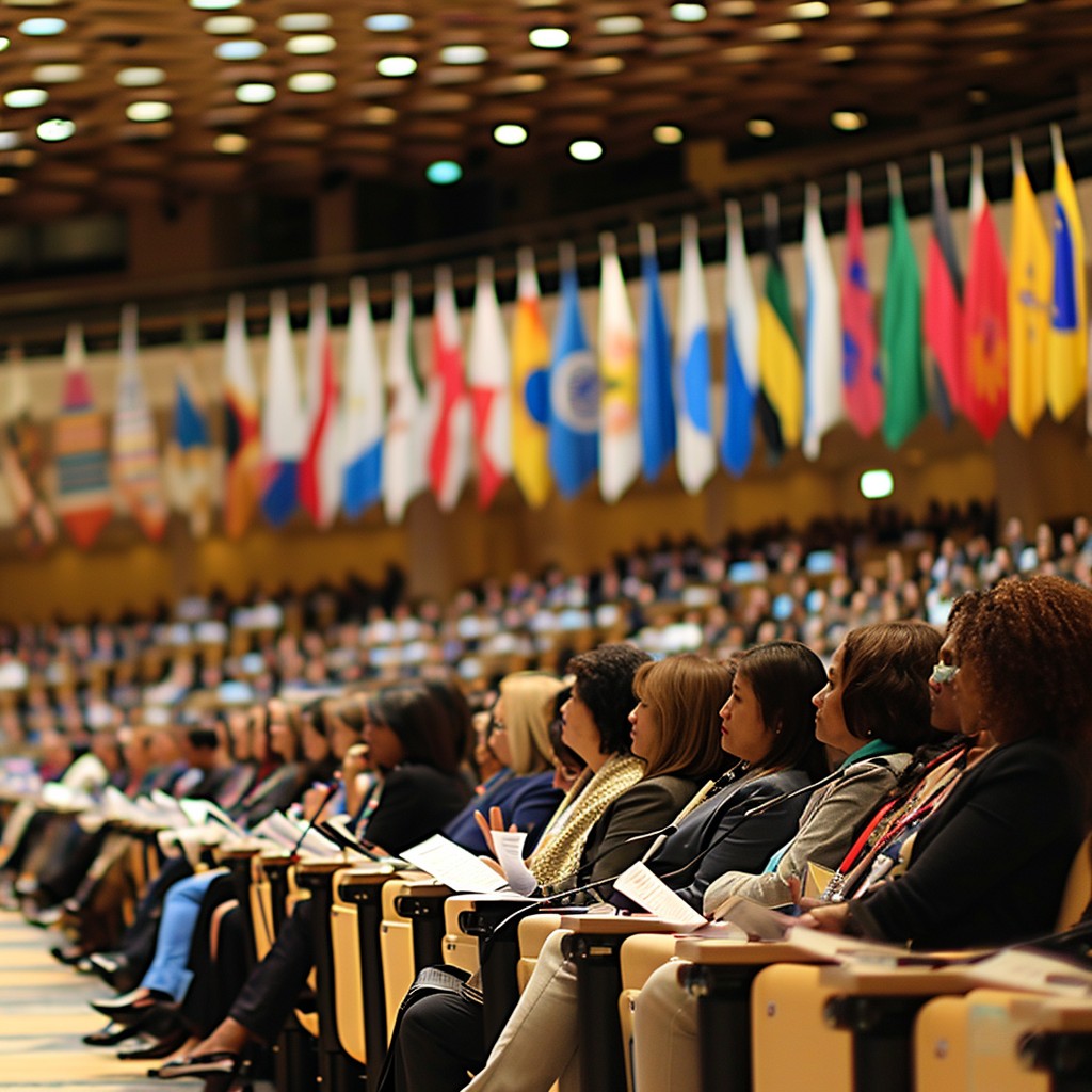 Delegates to international conference