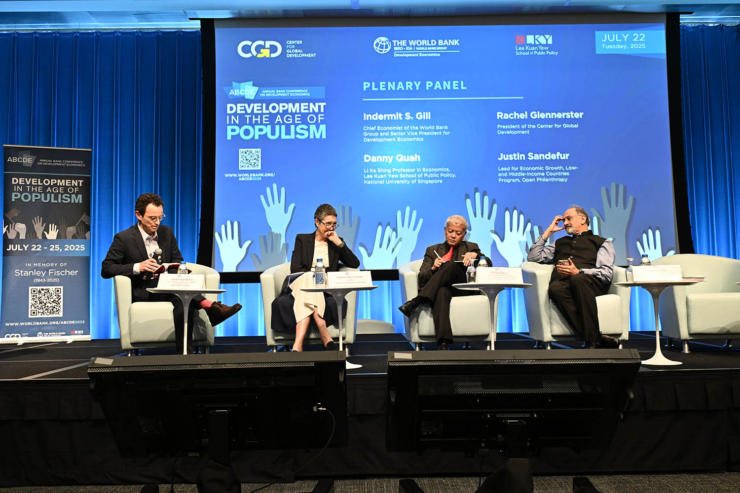 Plenary panel at the 2025 ABCDE