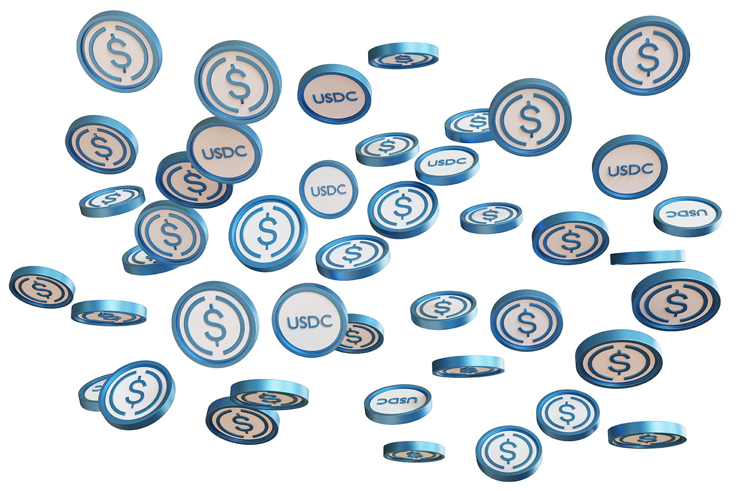 USDC coins