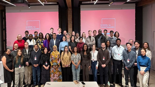 Participants at the On Think Tanks School in Barcelona, 2026