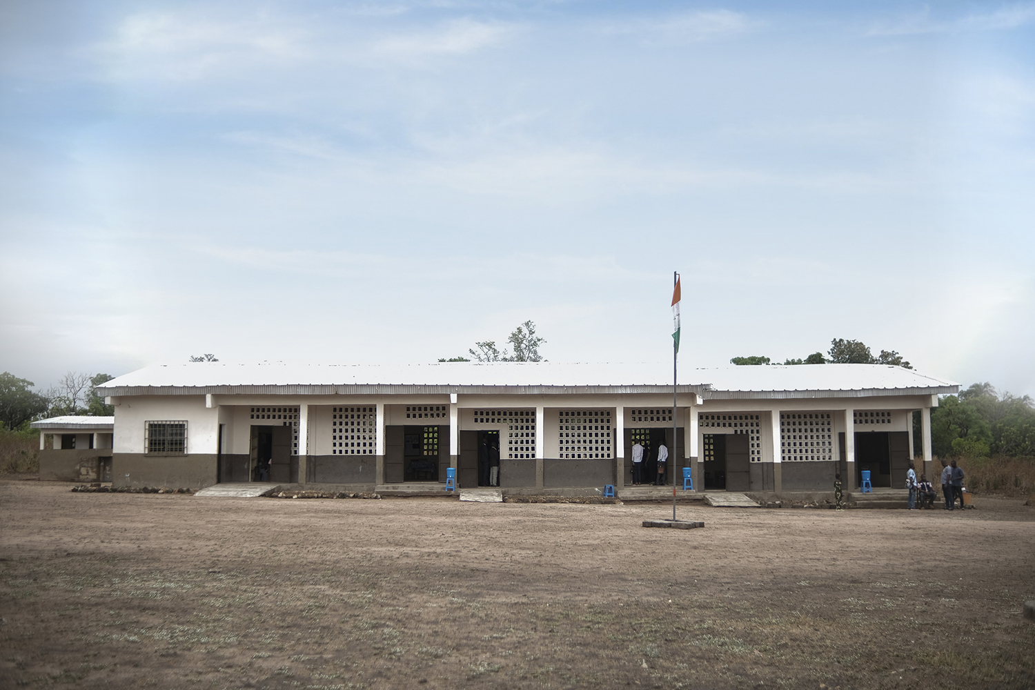 Public primary school in Bengo, Côte d’Ivoire, March 2023. The public primary school in Bengo was built in 2019 with support from GPE funding.