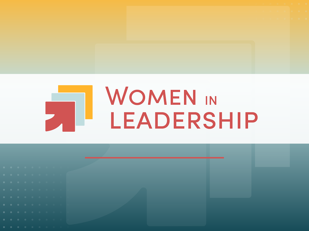 Women in Leadership conference card cover