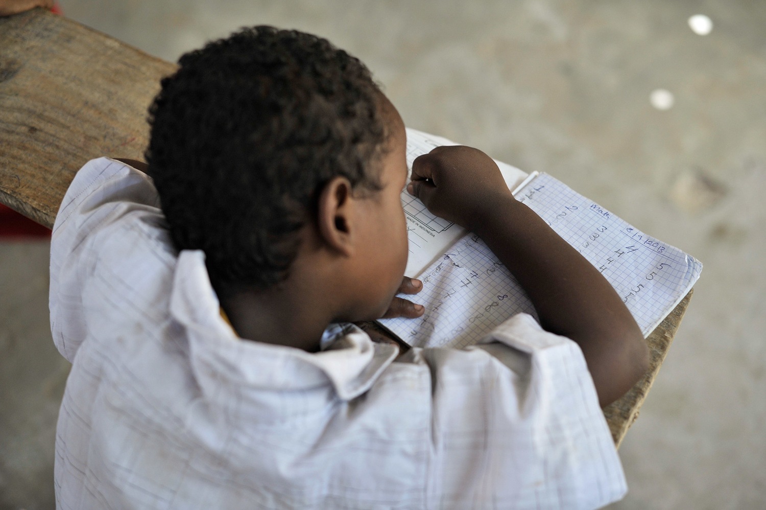 School child in Somalia