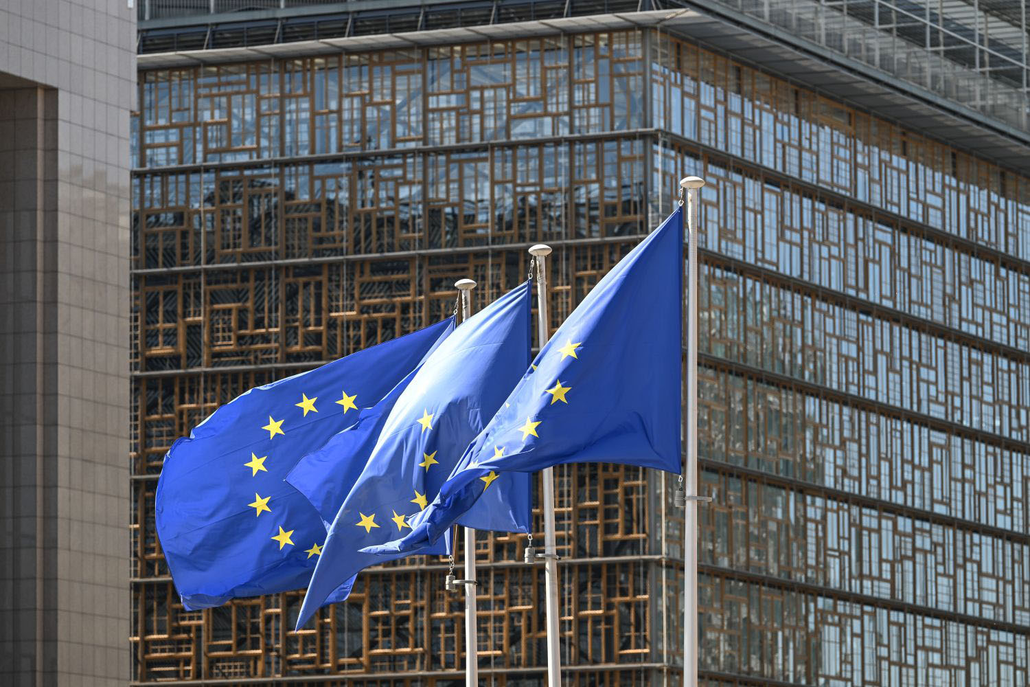 Flags at the European Commission