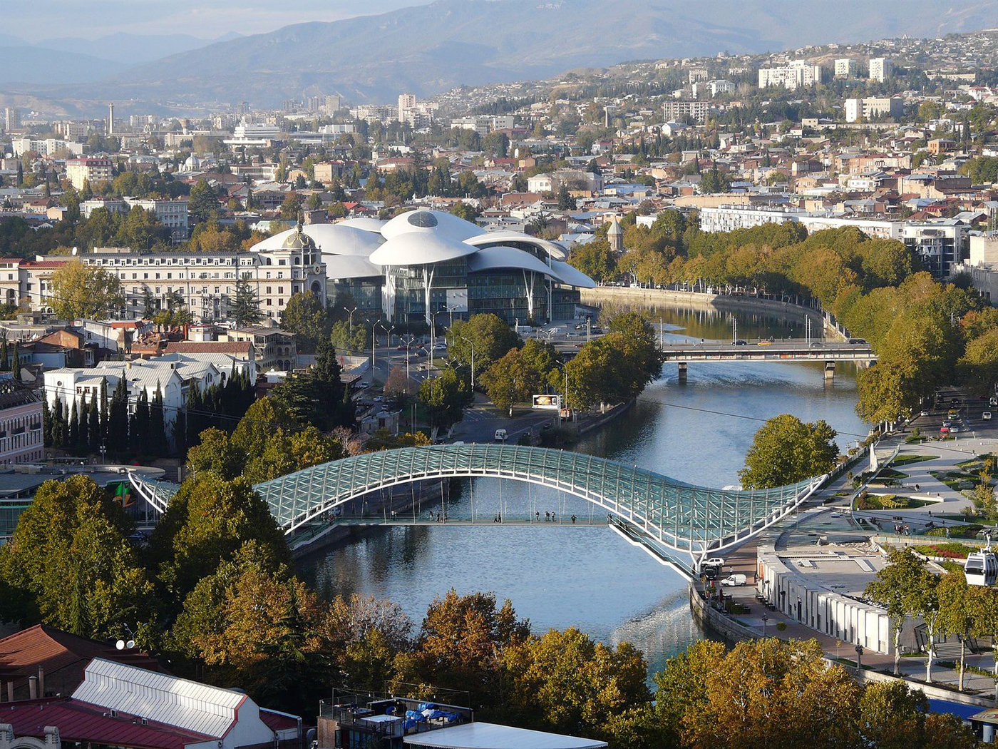 View of  Tbilisi, Georgia