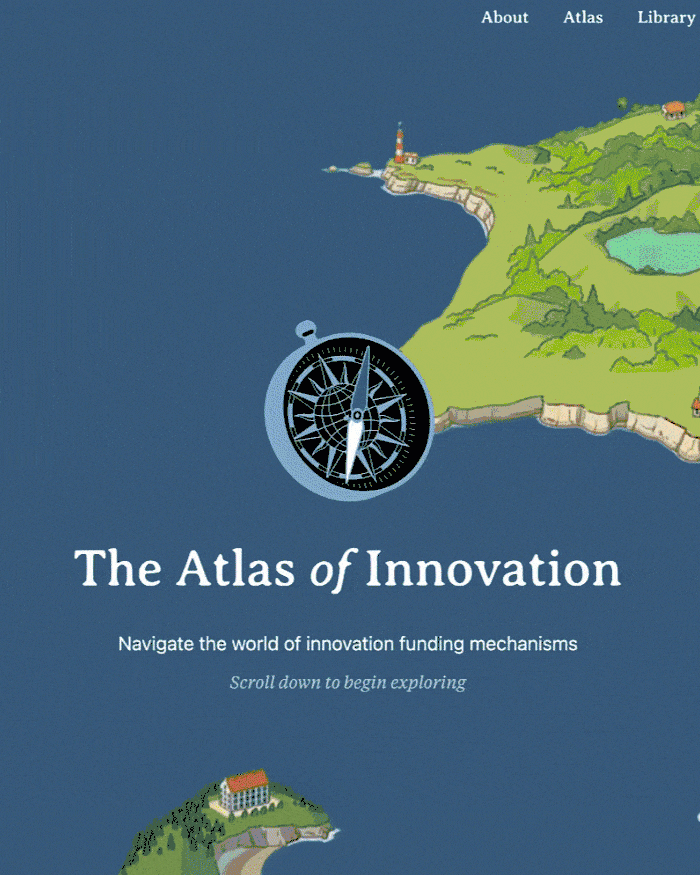 Interactive gif showing the use of the Atlas site