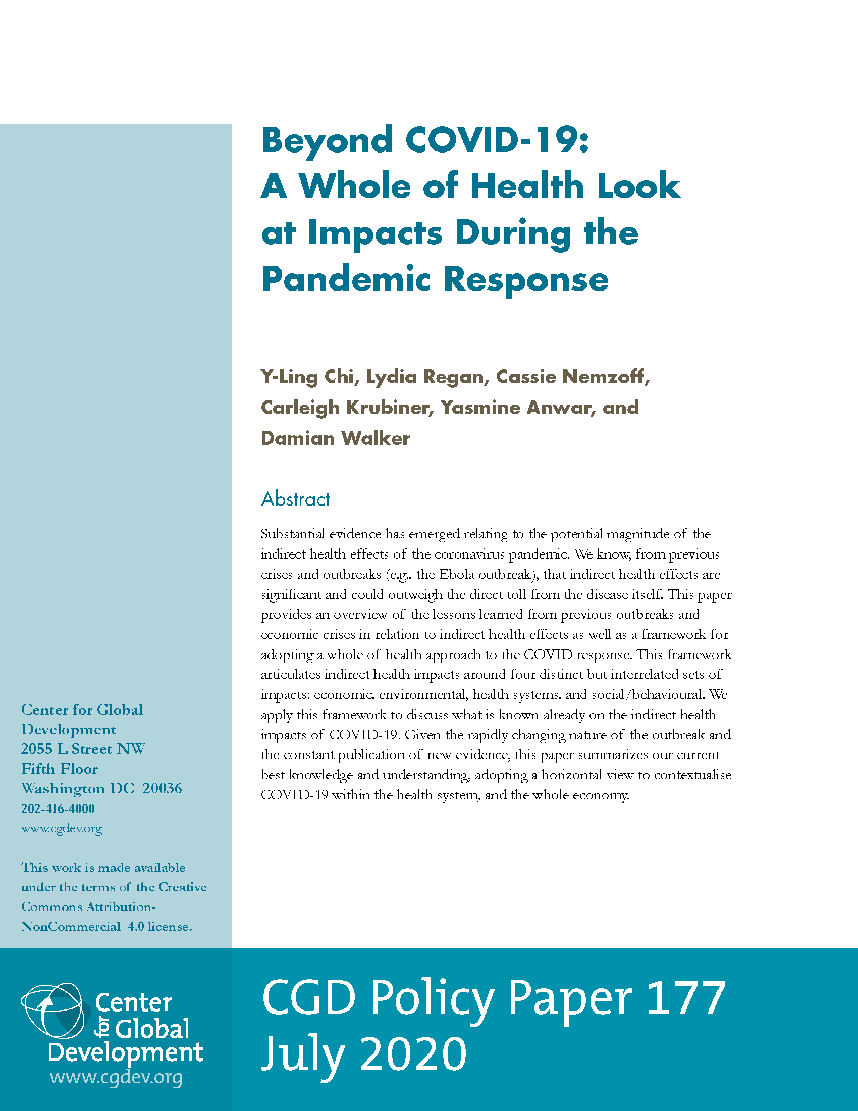 thesis proposal about pandemic