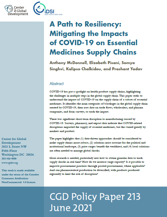 A Path to Resiliency: Mitigating the Impacts of COVID-19 on Essential ...