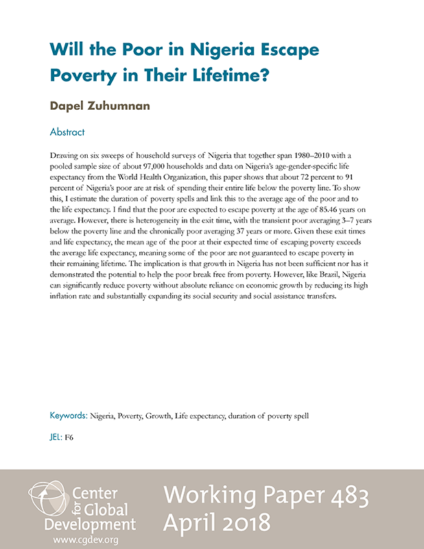 write an essay on poverty in nigeria