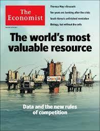 The Economist cover, 'The World's Most Valuable Resource'