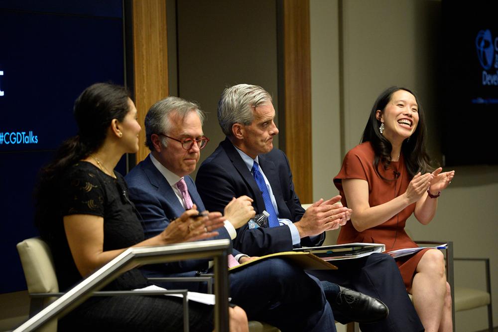 Nazanin Ash, Michael Gerson, Denis McDonough, Cindy Huang