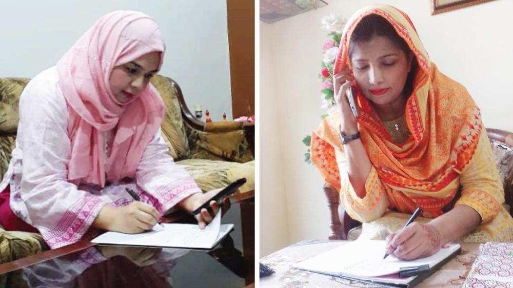 TCF principals connecting with students via WhatsApp