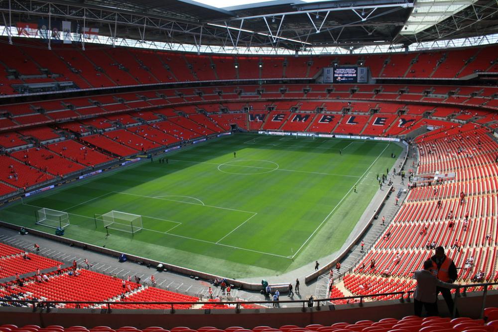 An image of Wembley stadium