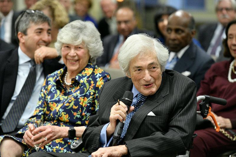 Elaine and Jim Wolfensohn at CGD