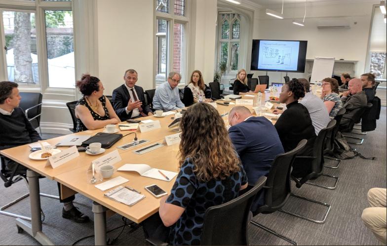 A meeting of the CGD working group on government contract transparency