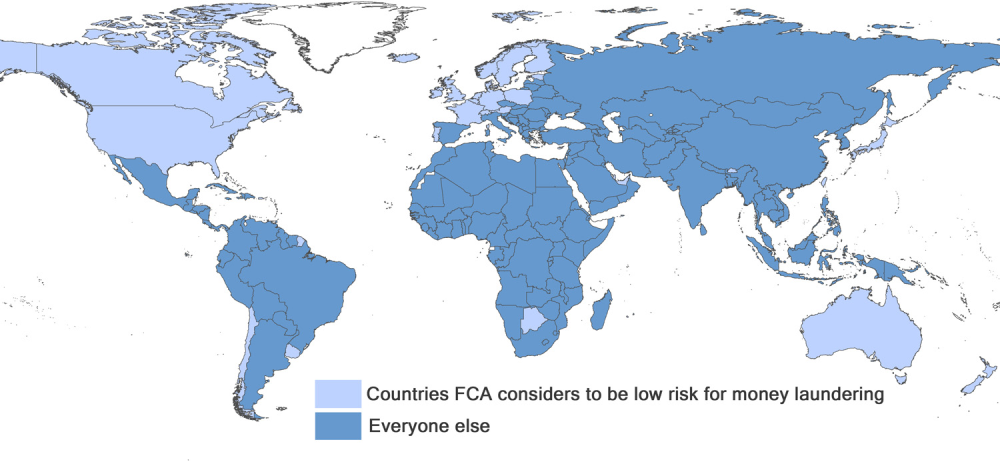 Why Arbitrary Measures of Money-Laundering Risk Are Nonsensical and Unfair