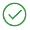 A green checkmark