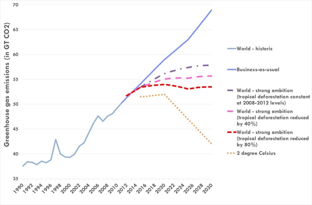 Reducing Deforestation Is Key to Closing the Paris Gap