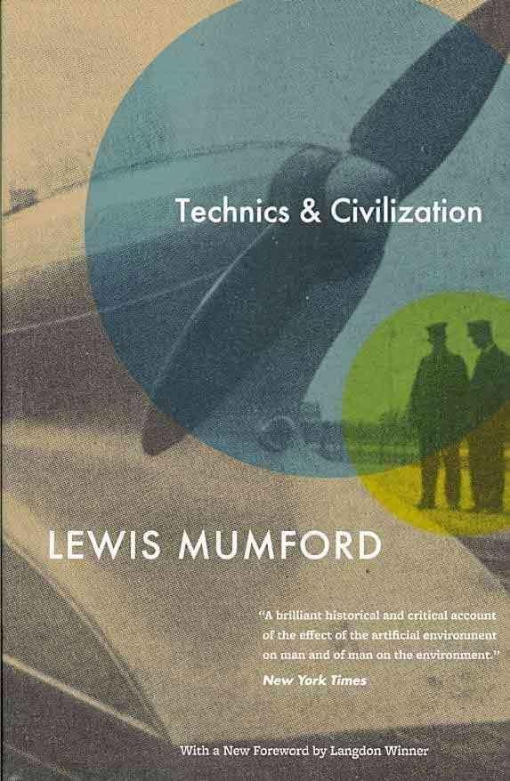 Book cover of Technics and Civilization